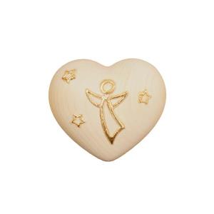 Mini Urn Cuore pine gold with angel