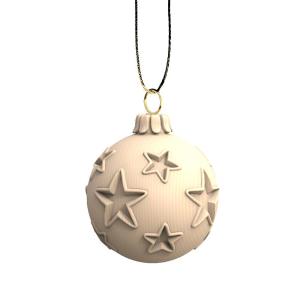 Sfera di Natale stelle