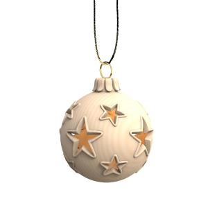 Sfera di Natale stelle vuota