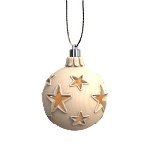 Sfera di Natale stelle LED