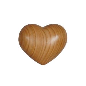 Corazón de madera cereza