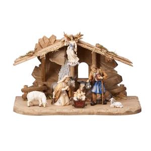 HE Nativity set 10 pcs-stable Tyrol for H.Fam