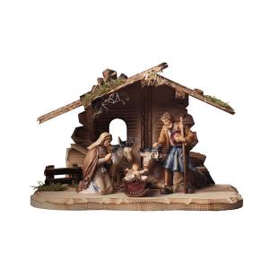 HE Nativity set 7 pcs-stable Tyrol for H.Fam