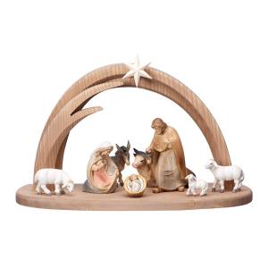 PE Nativity Set 10 pcs. - Stable Stella