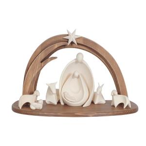 Nativity Ambiente Design 8 pcs - stable Stella